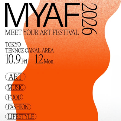 10/9-12、「𝗠𝗘𝗘𝗧 𝗬𝗢𝗨𝗥 𝗔𝗥𝗧 𝗙𝗘𝗦𝗧𝗜𝗩𝗔𝗟 𝟮𝟬𝟮𝟲」に出店します!
