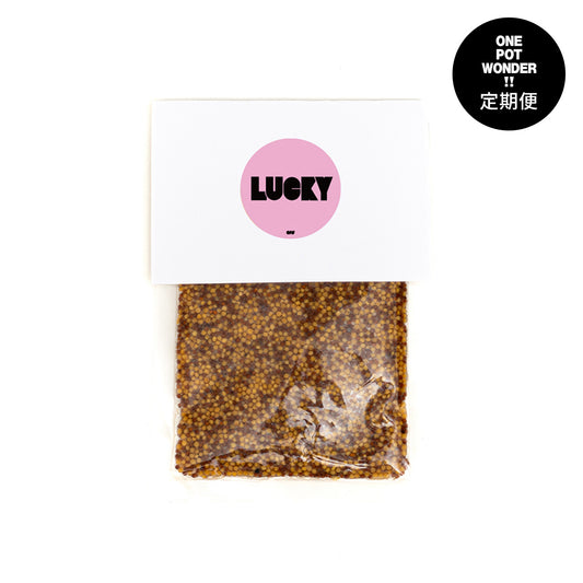 【定期便】詰め替えLUCKY MUSTARD（クラフト粒マスタード）