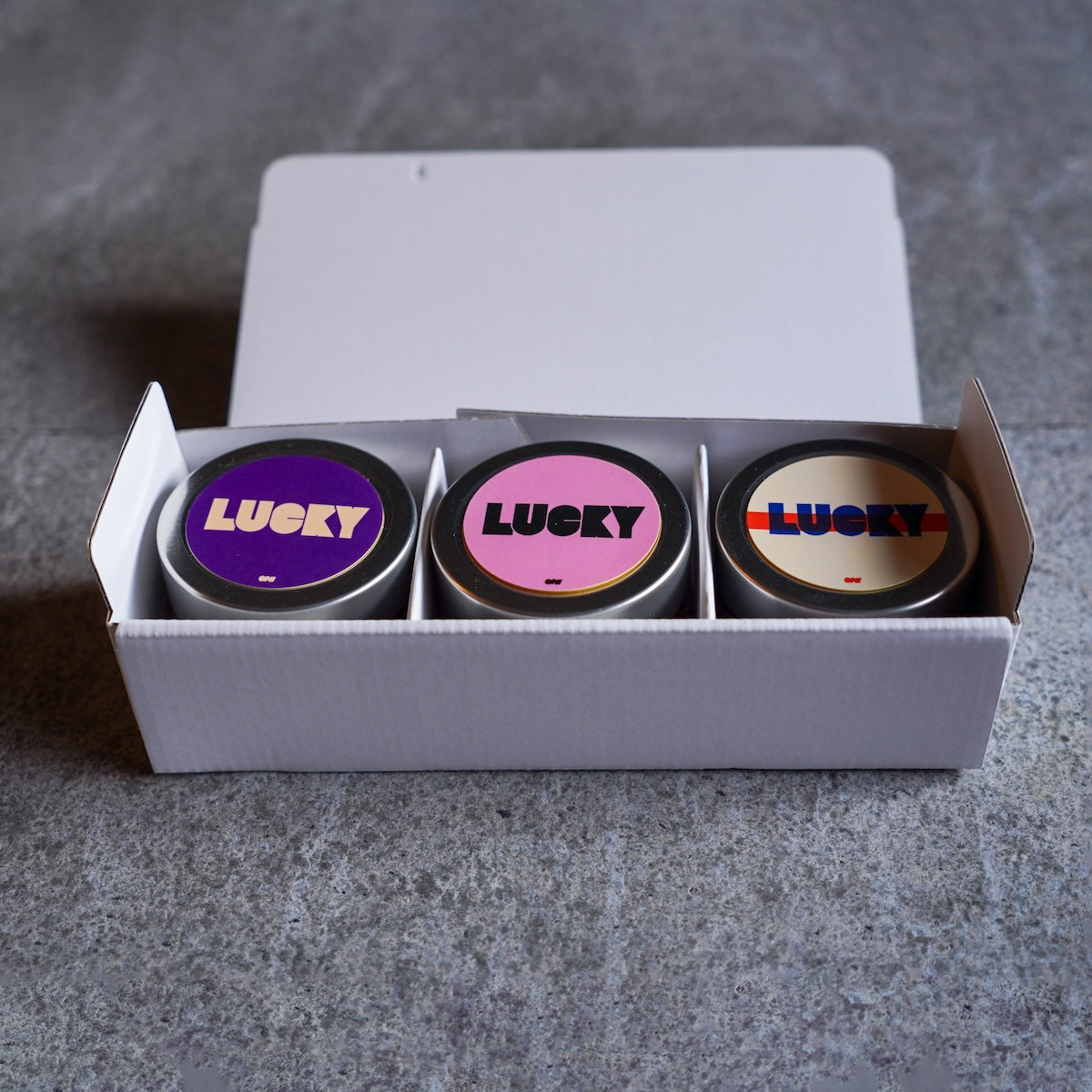 LUCKY MUSTARD 3個セット（クラフト粒マスタード）
