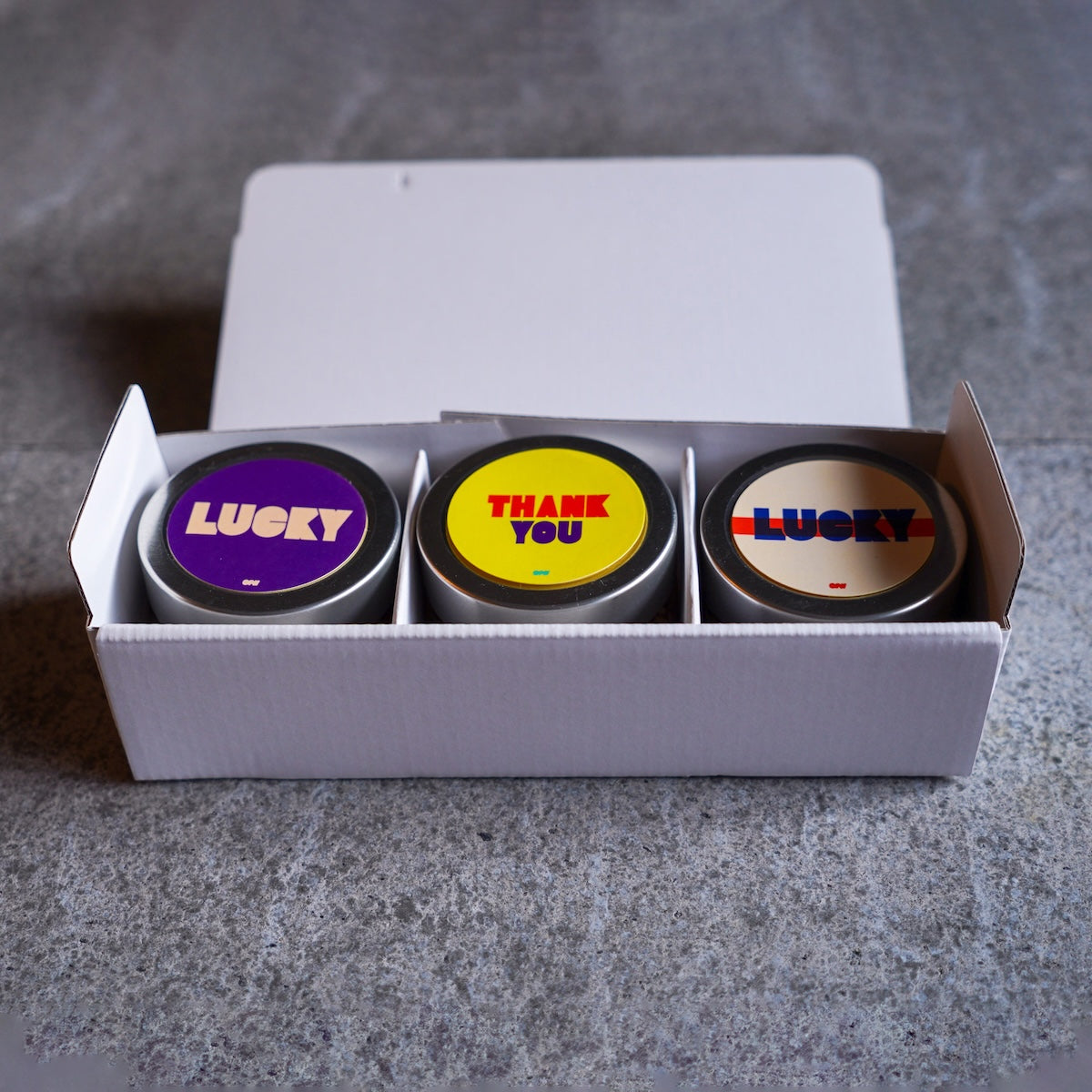 LUCKY MUSTARD 3個セット（クラフト粒マスタード）